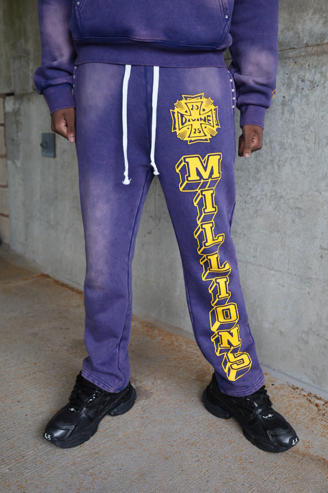 ROYAL SWEATPANTS BLUÉ X PURPLE