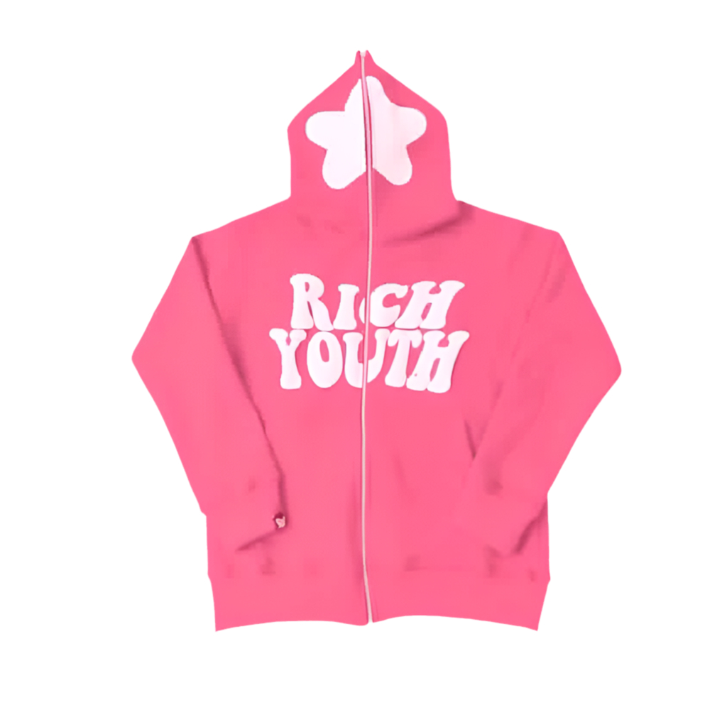 RICH YOUTH FULLZIP “PINK”