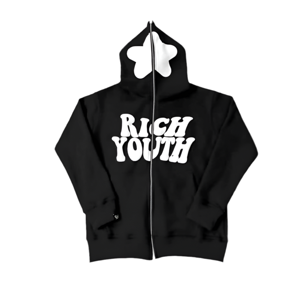 RICH YOUTH FULLZIP “BLACK”